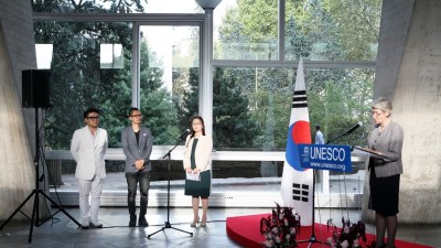 유네스코 전시, 한호, 전병삼의 '현대미술속의 과학기술' (2016년)