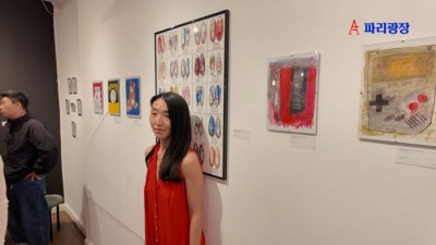 영화 <리턴 투 서울>의 실제 인물, 로르 바뒤플 파리 개인전