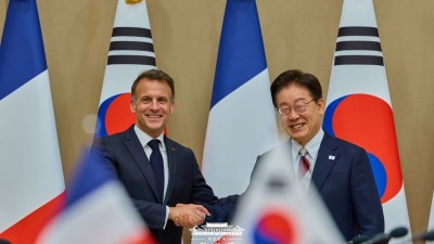 한국 국빈 방문한 마크롱 프랑스 대통령-한불 수교 140 주년 기념