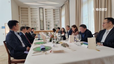권혁운 신임 대사, 동포단체 대표들과 오찬 간담회