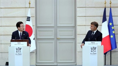 이 대통령 프랑스 국빈 방문 계기, 한·프 16건 협력 문건 채택